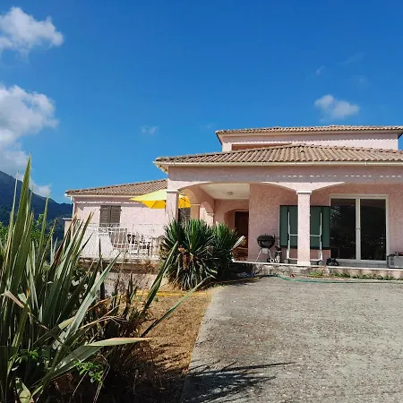 Maison Entre Terre Et Vue Sur Grande Terrasse Pietra-di-Verde
